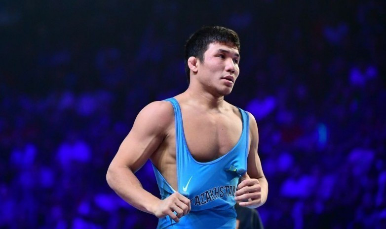 Казахстанский борец одержал победу над чемпионом Узбекистана и вышел в полуфинал Чемпионата Азии-2024