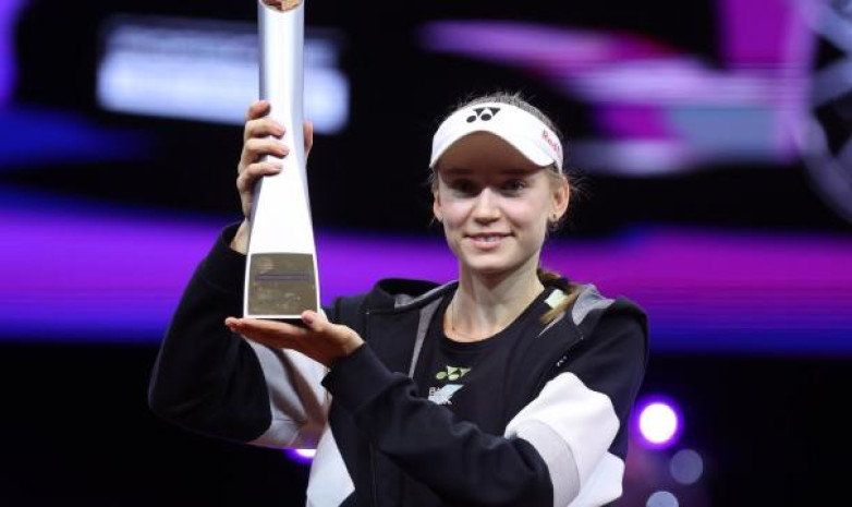 Елена Рыбакина разгромила сенсационную теннисистку и выиграла третий титул в году