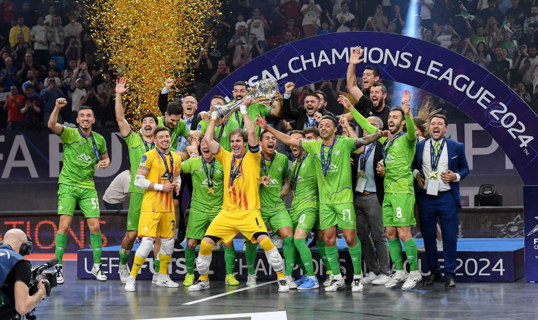 Сенсацией завершился финал футзальной Лиги Чемпионов